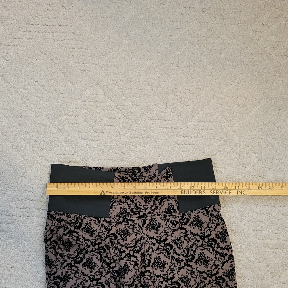 Fancy leggings with velvet design - Picture 8 of 9